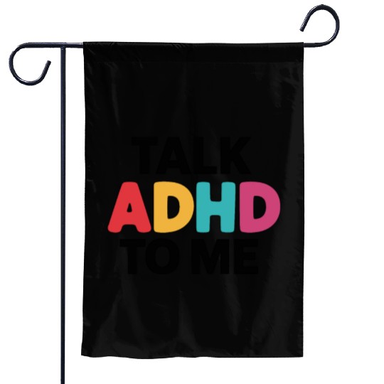 Embrace Neurodiversity Celebrate Adhd Awareness Garden Flags