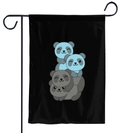 Car Flag Pride Lgbtq Cute Panda Garden Flags
