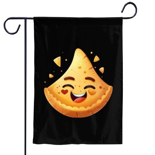 Fortune Cookie Kawaii Garden Flags