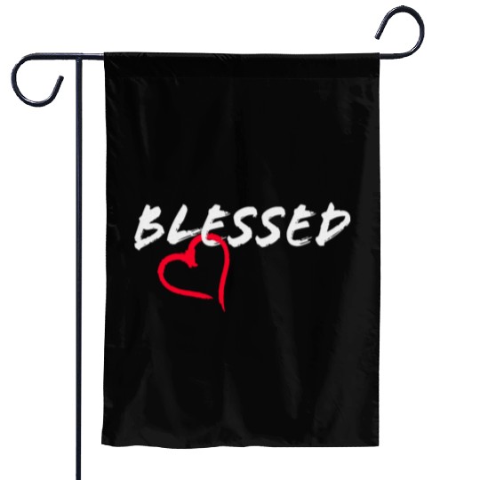 Novelty Blessed Garden Flags