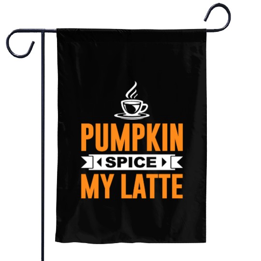 Coffee Halloween Pumpkin Spice My Garden Flags