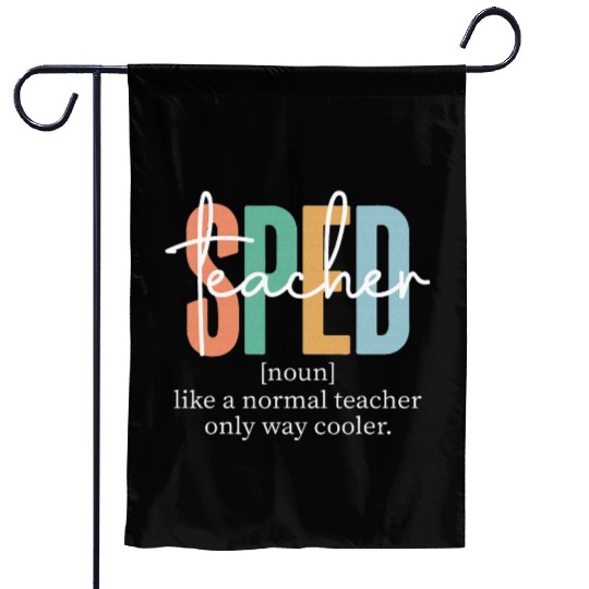 Special Education Sped Teacher Definition Garden Flags