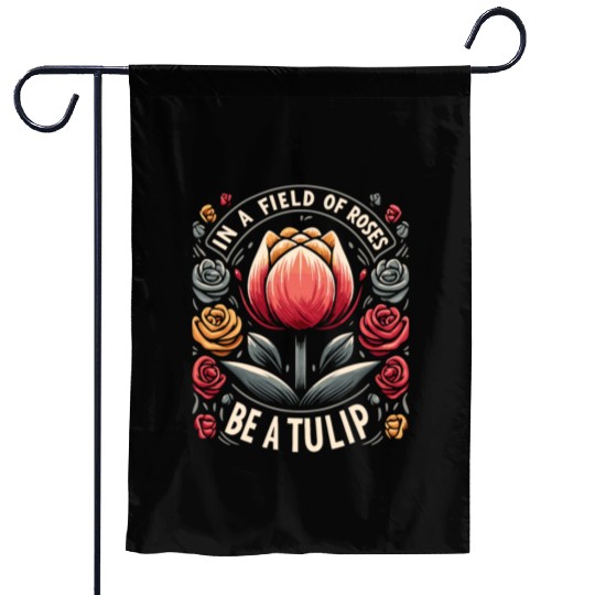 Tulips Tulip Flower Yes I Talk To Tulips Garden Flags