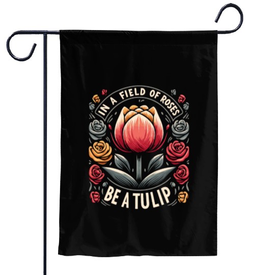 Tulips Tulip Flower Yes I Talk To Tulips Garden Flags