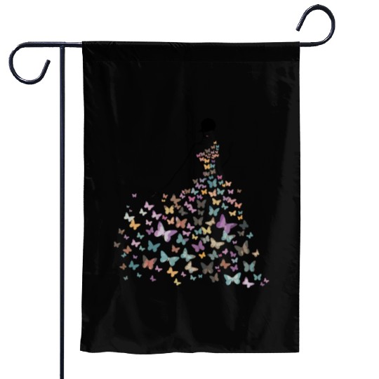 Colorful Butterfly Elegant for All Seasons Garden Flags