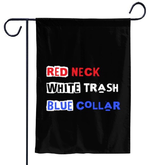 Red White Blue Garden Flags