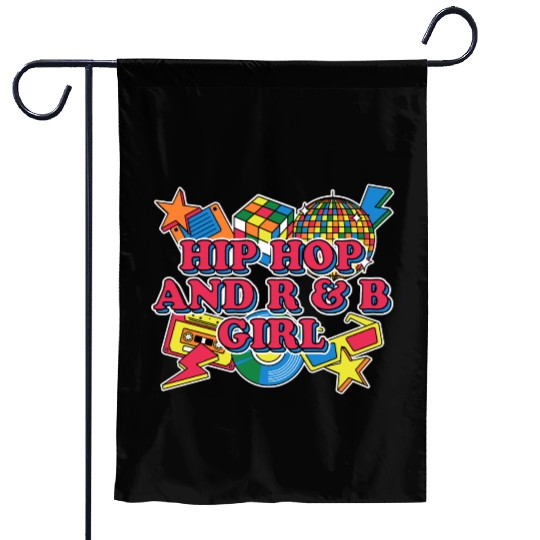 Hip Hop and R N B 1990 Cool Chill Easygoing Music Garden Flags