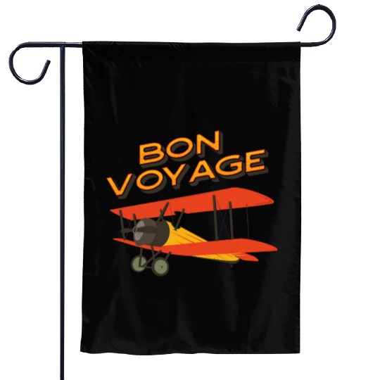 Bon Voyage Garden Flags