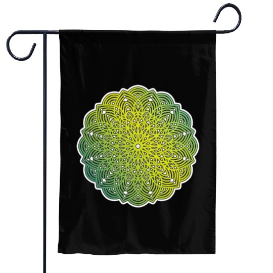 Mandala Art Garden Flags