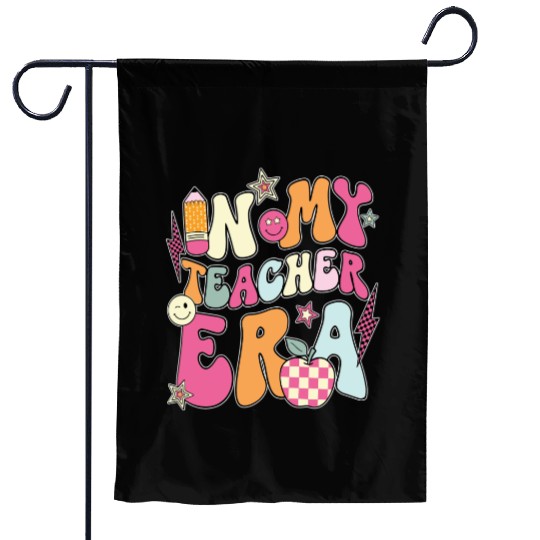 In My Teacher Era Garden Flags