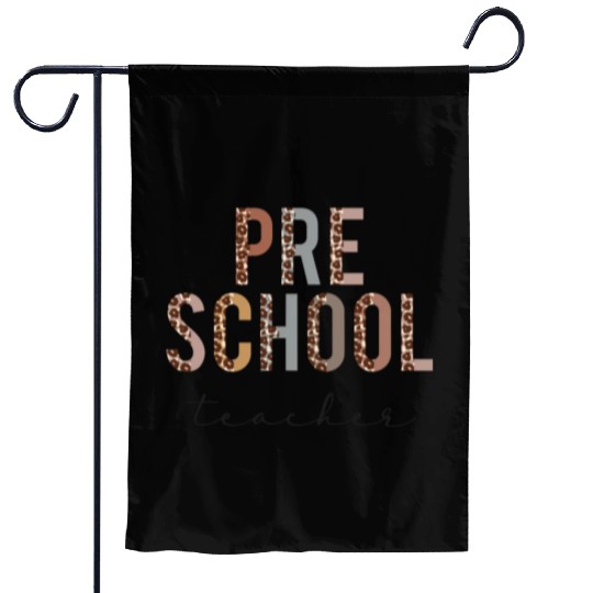 Preschool Teacher Hello Back To School Appreciatio Garden Flags
