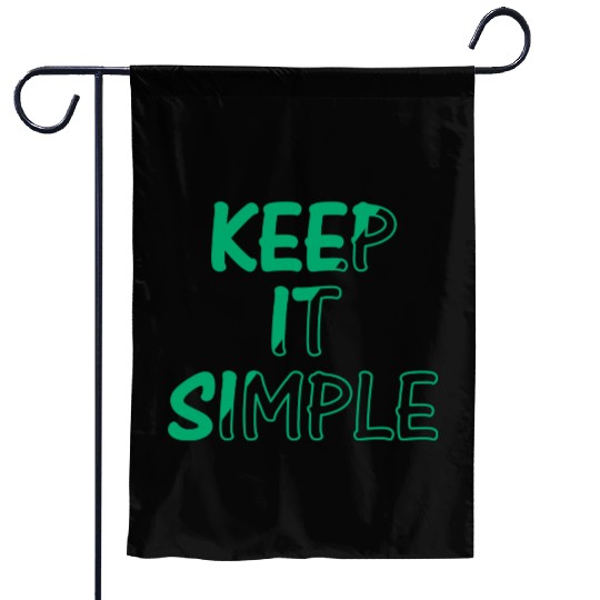 keep it simple Garden Flags