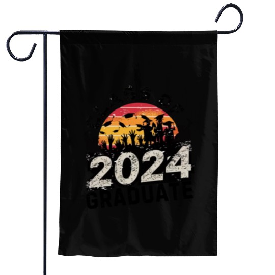 Class Of 2024 Graduation Graduate Garden Flags