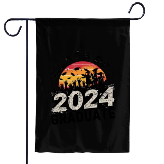 Class Of 2024 Graduation Graduate Garden Flags