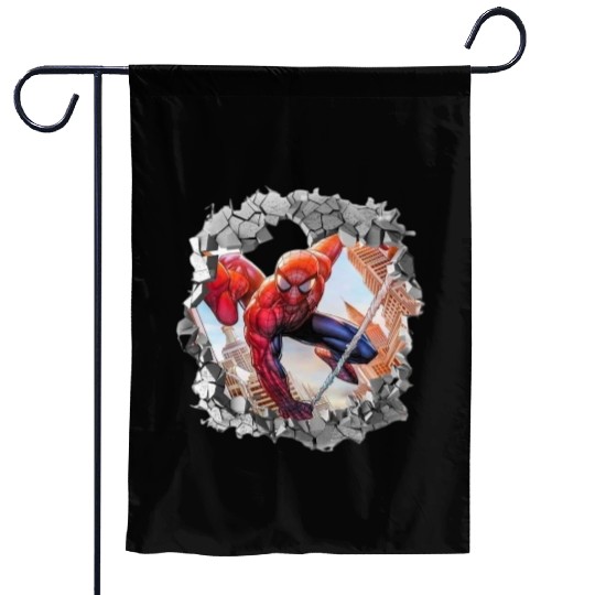 Superheroes Design 1 Garden Flags