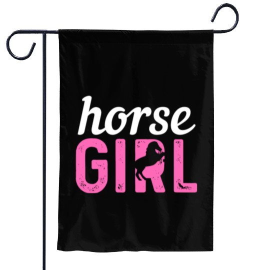 Equestrian Love Horse Racing Horse Farm Design Garden Flags