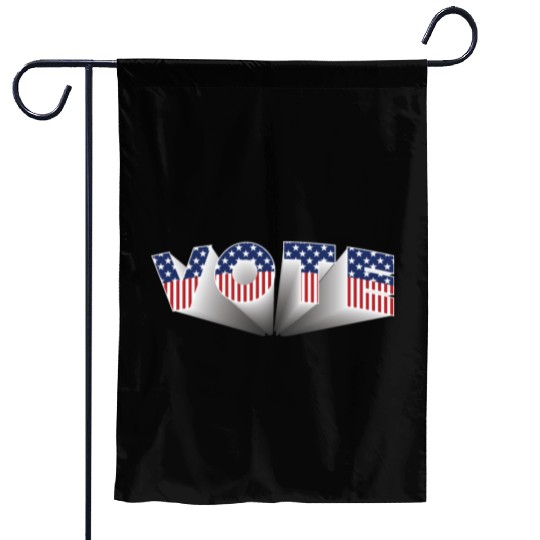 Vote - Stars and Stripes Garden Flags