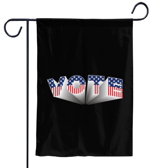 Vote - Stars and Stripes Garden Flags