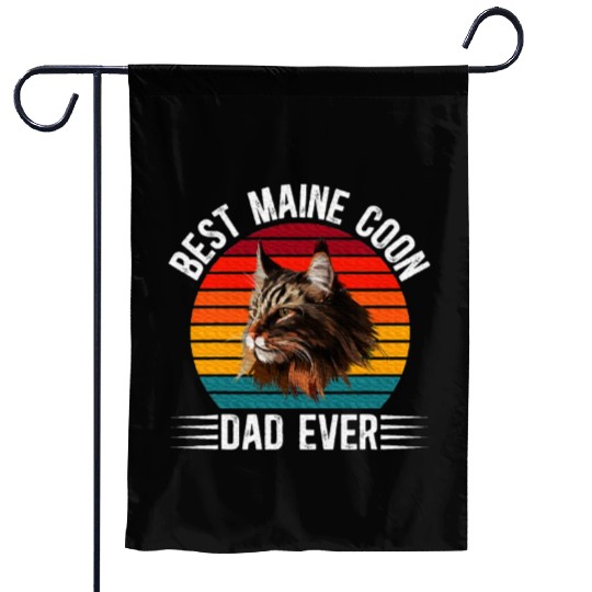 Best Maine Dad Ever Maine Owner Maine Lover Garden Flags