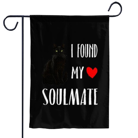 I Found My Soulmate Bombay Cat Lover Best Friend Garden Flags
