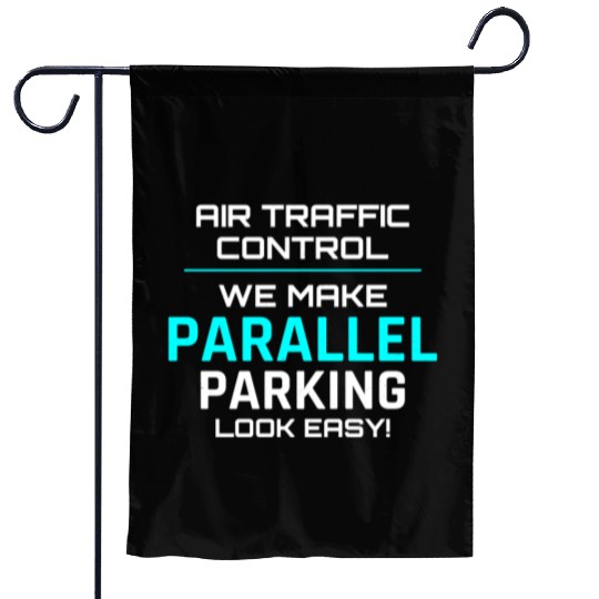 Air Traffic Controller ATC Aviation Humor Airplane Garden Flags