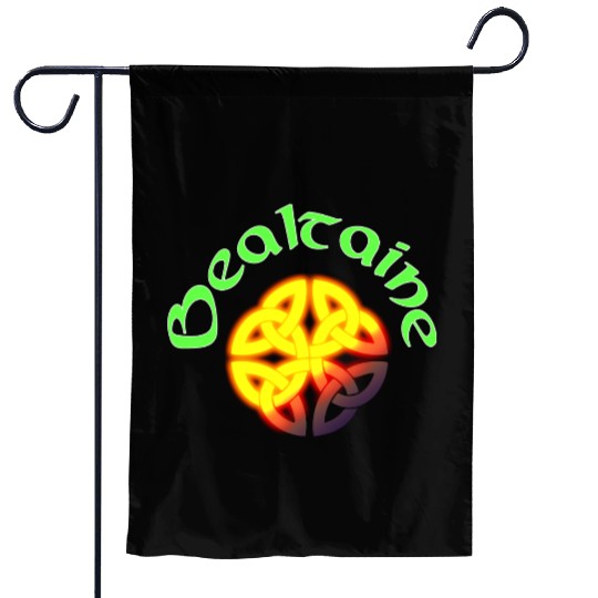 Bealtaine Irish Celtic Festival with Celtic Knot Garden Flags