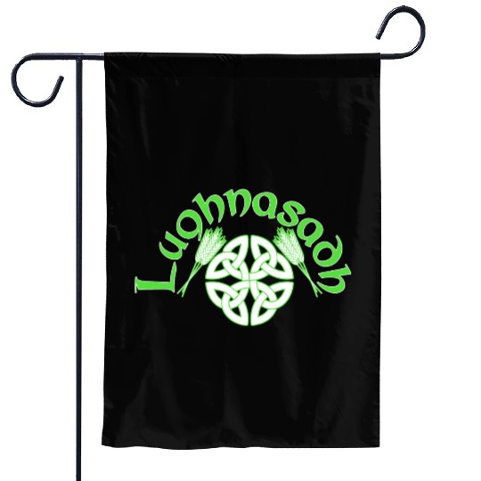 Irish Lughnasadh Festival Celtic Knot Garden Flags