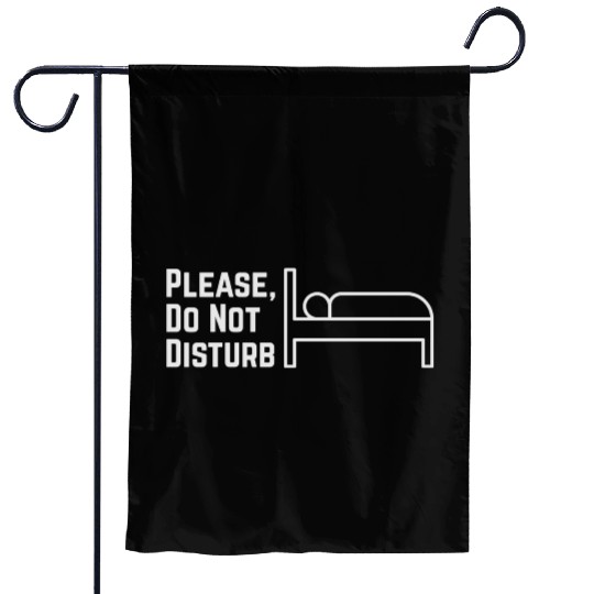 Please, Do not disturb Garden Flags