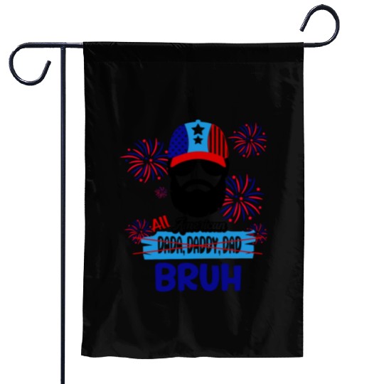 Mens Novelty fun U.S. for All American Dada Daddy Garden Flags