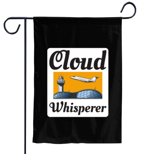 Air Traffic Controller ATC Aviation Humor Flight Garden Flags