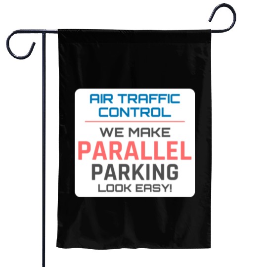 Air Traffic Controller ATC Aviation Humor Flight Garden Flags