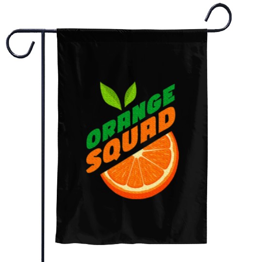 Orange Citrus Fruit Orange Lover Orange Squad Garden Flags