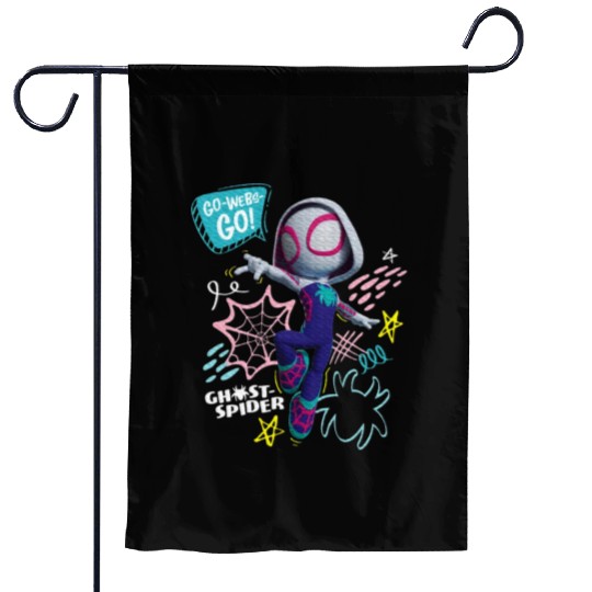 Marvel Spidey And His Amazing Friends Ghost Spider Garden Flags