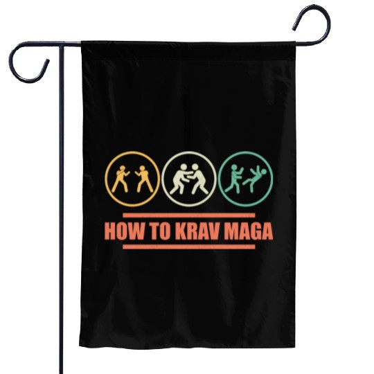 How To Krav Maga Martial Arts Training Garden Flags