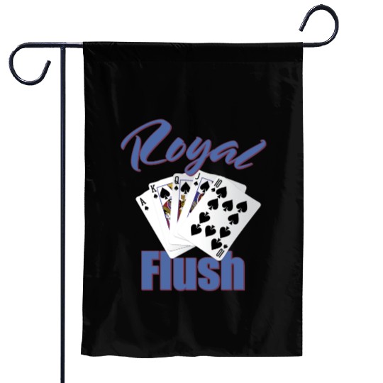 Royal Flush Wins It Garden Flags