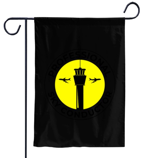 Air Traffic Controller ATC Aviation Humor Airplane Garden Flags