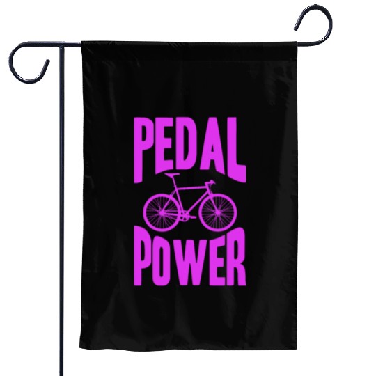 Cycopath PWR Cyclist Gravel MTB Funny Bike Garden Flags