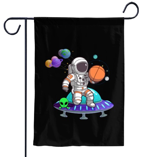 Young Astronauts: Exploring Planets in Space. Garden Flags