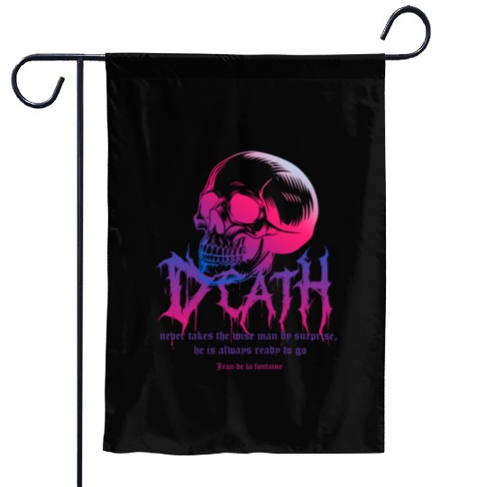 Skull Garden Flags