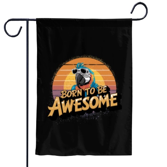 Macaw Parrot for a Bird Lover Animal Lover Garden Flags