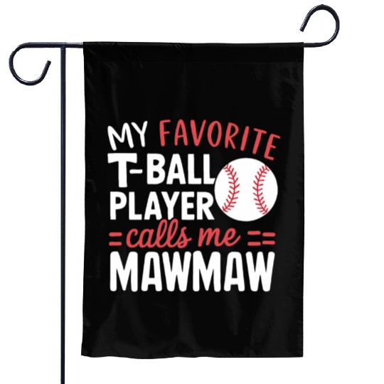 Baseball Grandma Grandmother Grandparents Day Garden Flags
