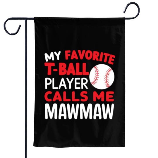 Baseball Grandma Grandmother Grandparents Day Garden Flags