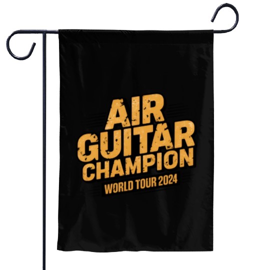 AIR GUITAR CHAMPION WORLD TOUR 2024 Garden Flags