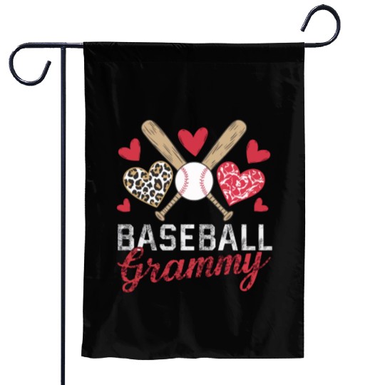 Baseball Grandma Grandmother Grandparents Day Garden Flags