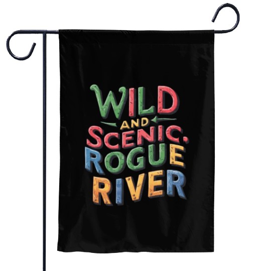 Wild and Scenic: Rogue River Garden Flags