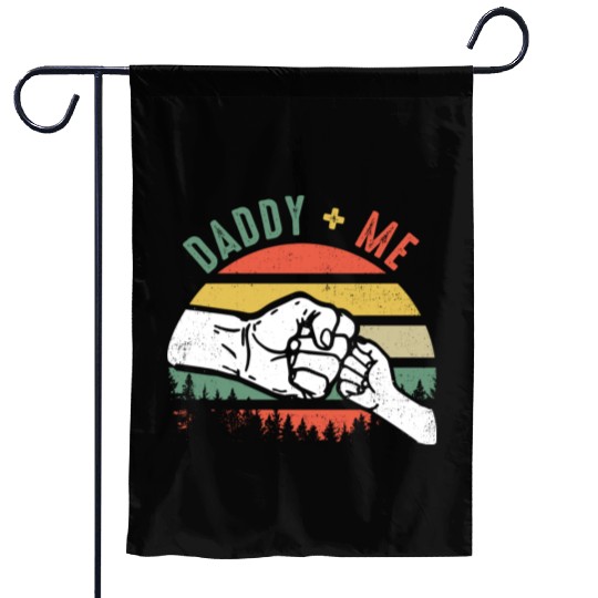 Love Daddy and Me Garden Flags