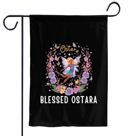 Easter Ostara Eostre - Pagan Witchcraft Spring Garden Flags