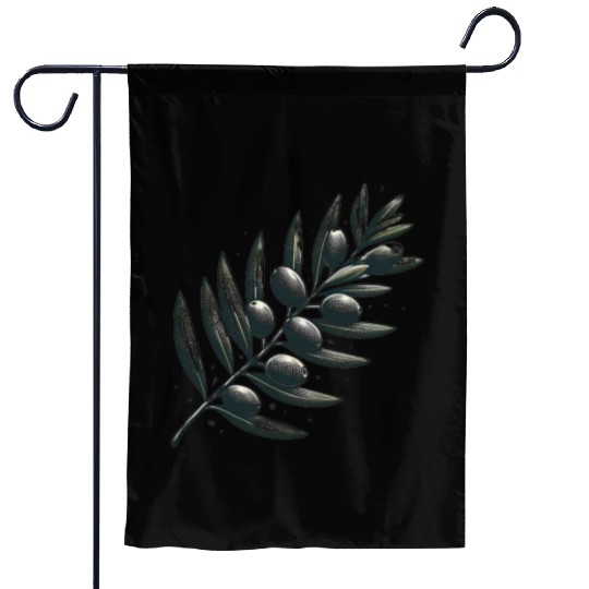 olive branch Garden Flags