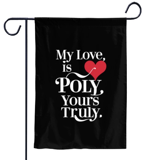 Polyamorous community Polyamorous Parenting Loving Garden Flags