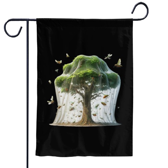 Cicada invasion Cicadas Comeback Tour Garden Flags